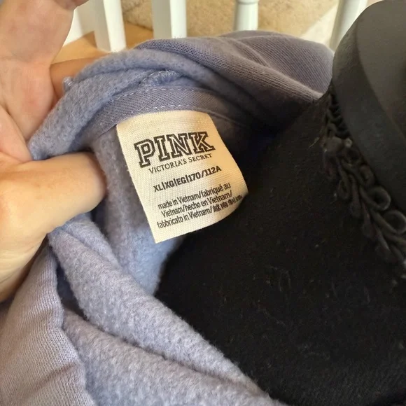 Victoria's Secret Pink Lavender Hoodie - Picture 3 of 3
